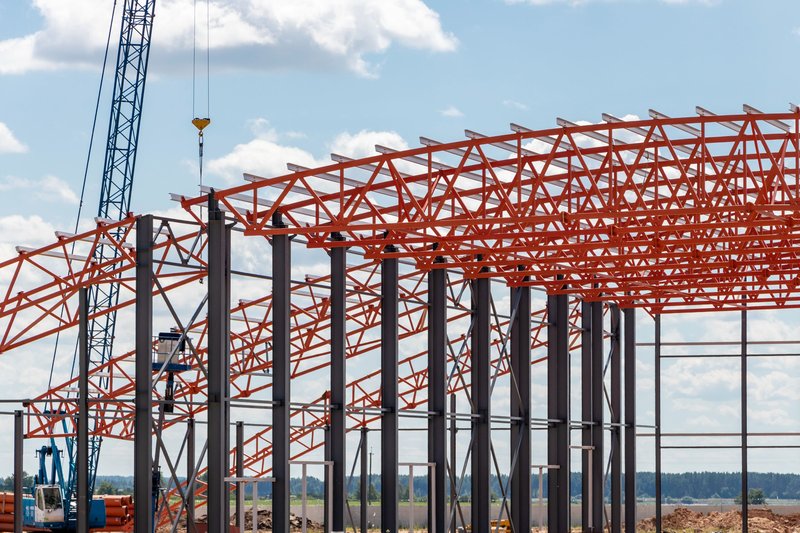 Using steel in industrial and residential construction