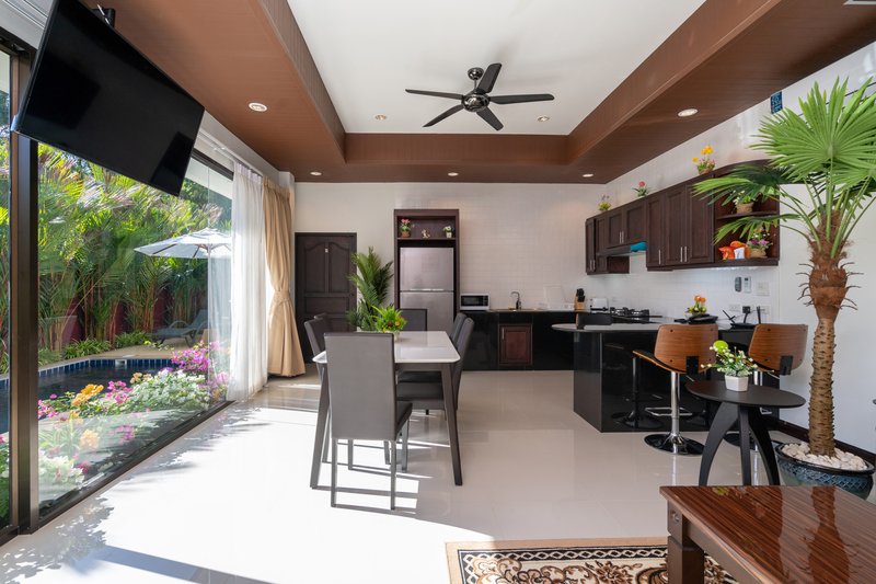 Natural lighting , open spaces can make even small spaces spacious